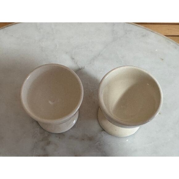 Vintage Johnson Brothers "Old Britain Castles" Pink Single Egg Cups - Set of 2 - Picture 5 of 7